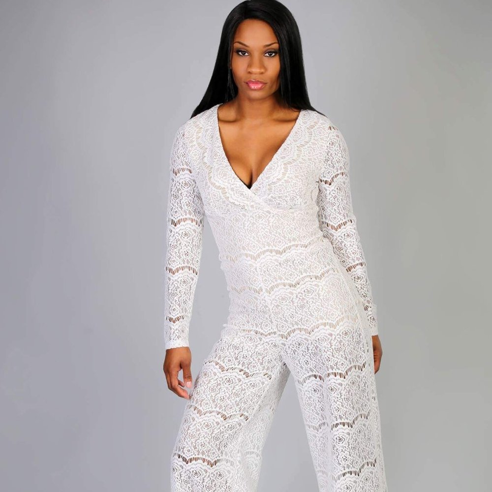 Rome Lace Jumpsuit